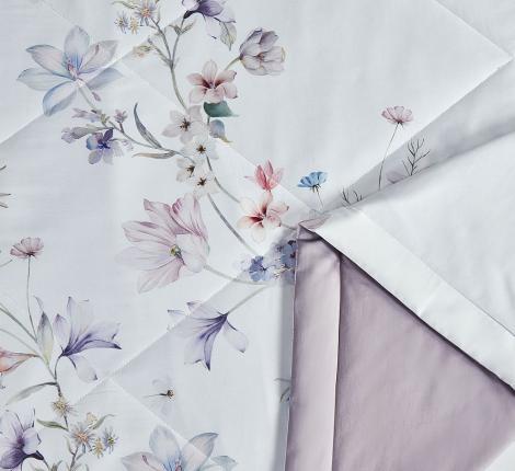 Постельное белье с одеялом "Asabella" 2179-OSPS Мако-Сатин, 1,5 спальный