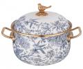 Набор эмалированных кастрюль с крышкой "ROYAL GARDEN" 950-778, 2,1/2,8/3,8 л