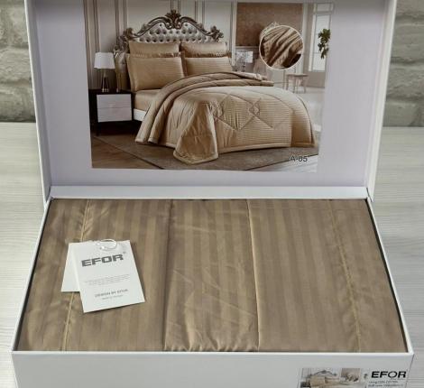 Постельное бельё EFOR STRIPE SATEN A-05 (капучино), Евро