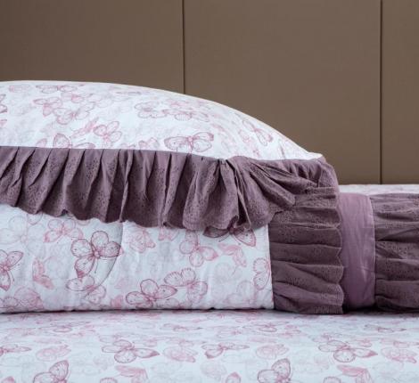 Постельное бельё с одеялом "Kazanov.A." Монарх (жемчуг орхидея) Сатин, Евро