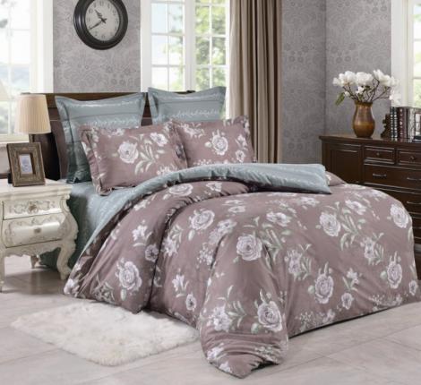 Постельное белье "Valtery" С-351 Сатин, Евро