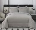 Постельное белье с одеялом "Sofi de Marko" Энрике (светло-серый) Велюр, 1,5 спальный