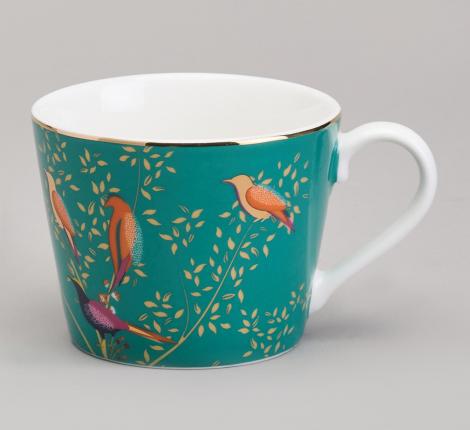 Чайный набор "GOLDEN BIRDS" 419-131 на 2 персоны, 4 предмета (220 мл)