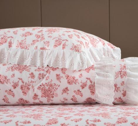 Постельное белье с одеялом "Kazanov.A." Хлоя (пыльная роза жемчуг), Евро