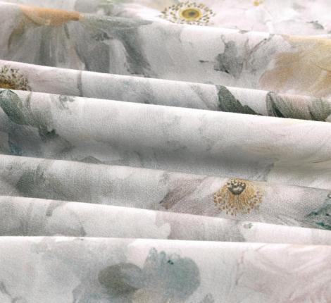 Постельное бельё "KARTEKS" жаккардовый сатин АКВАРЕЛЬ CVP 10, Евро