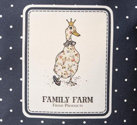 Фартук с пропиткой "FAMILY FARM" Кайма 70х85 см, синий