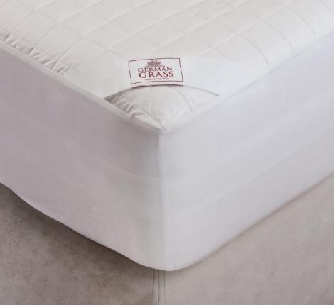 Наматрасник непромокаемый с юбкой "MATTRESS COTTON DRYSOFT GRASS", 180х200х40