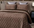 Покрывало "Sofi de Marko" Нобилис (шоколад) Велюр, 240х280
