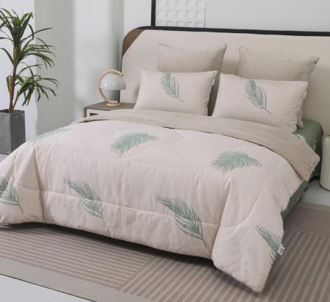 Постельное белье с одеялом "Sofi de Marko" Роберто №13 Велюр/Сатин, 1,5 спальный