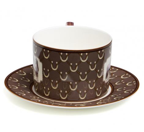 Чайный набор "HORSE CLUB" на 2 персоны, 4 предмета (300 мл)