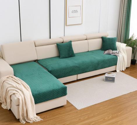 Комплект накидок на диван "Tango" Sofa 90x160 (2 шт.), зелёный