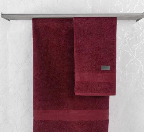 Полотенце махровое "Sofi de Marko" Ralph (бордо), 50х90