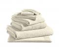 Полотенце махровое "Blanc des Vosges" UNI IVOIRE (слоновая кость), 30х50-2шт.