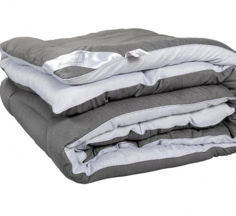 Одеяло всесезонное "FLUFFY DREAM" 140х205, Грейс-Графит
