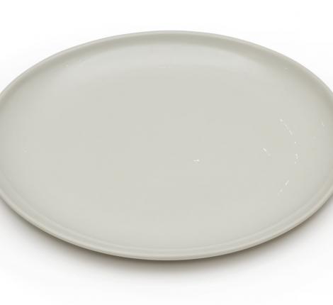 Тарелка круглая "PLATE LARGE" (кремовый) диаметр 26 см, фарфор