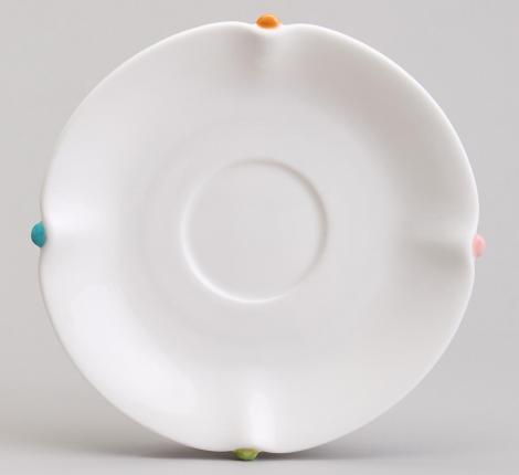 Чайный набор "SUNDAY" микс на 2 персоны, 4 предмета (220 мл)