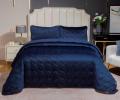 Покрывало велюровое "Kazanov.A." Dori (индиго), 240х260