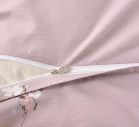 Постельное белье "Sofi de Marko" Адель (пудра) Сатин, Евро