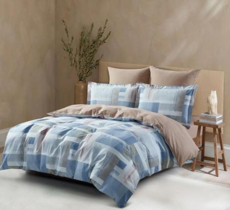 Постельное бельё "KARTEKS" Сатин печатный КВ-594, Евро