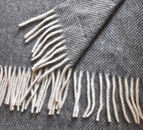 Плед INCALPACA (55% шерсть альпака, 45% шерсть мериноса) PP-45, 150x200