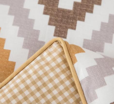 Постельное белье с одеялом "Sofi de Marko" Ришелье №36 Сатин, 1,5 спальный