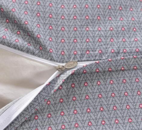 Постельное белье "Sofi de Marko" Элла (синяя) Сатин, Семейный