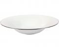 Тарелка для супа "EPURE PLATINE" диаметр 21 см, лиможский фарфор