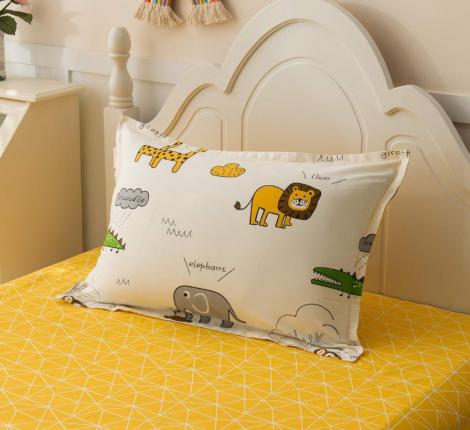 Постельное белье детское "Sofi de Marko" Africa (желтый) Сатин, 1,5 спальный