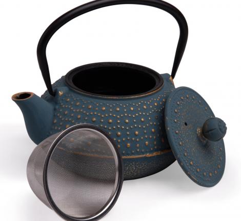 Заварочный чайник чугунный "Lefard" 734-1010 с эмалированным покрытием внутри, 800 мл