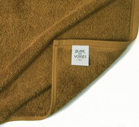 Полотенце махровое "Blanc des Vosges" UNI OCRE (охра), 55х110