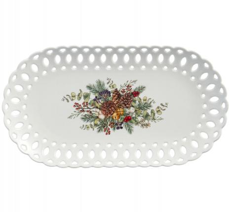 Блюдо овальное "CELEBRATION", длина 30 см