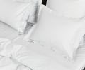 Постельное белье "ALPINE WHITE ALLURE GRASS" 4718070 Мако-Сатин, Евро