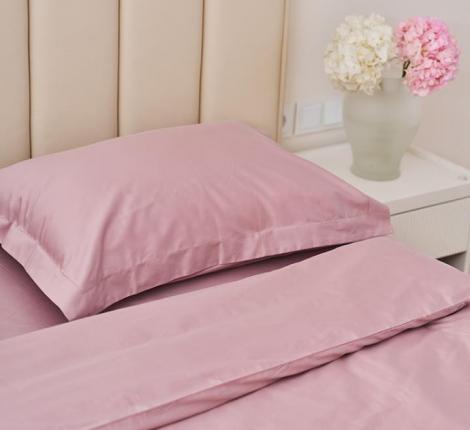 Постельное бельё Luxberry "DAILY BEDDING" Cатин ДеЛюкс Евро, пыльная роза