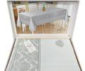 Скатерть Maison D'or "RACHEL" 160х320, серый