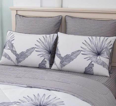 Постельное белье с одеялом "Sofi de Marko" Ришелье №42 Сатин, Семейный