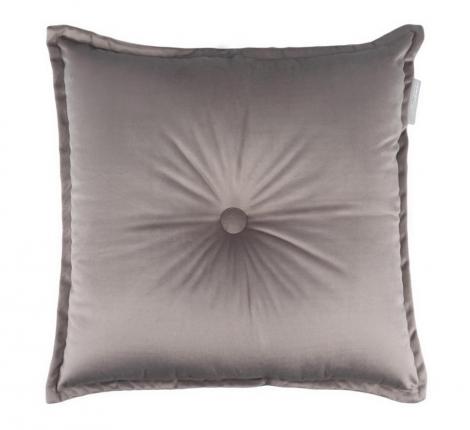 Подушка декоративная "Sofi de Marko" Вивиан (серая) Велюр, 45х45