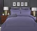 Постельное белье с одеялом "Kazanov.A." Lindor Premium (аметист платина) Велюр/Egypt Cotton, Евро