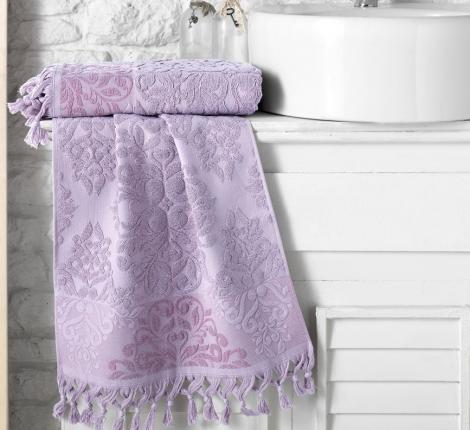 Кухонное полотенце махровое &quot;KARNA&quot; OTTOMAN 40x60 1/1, Светло-лаванда