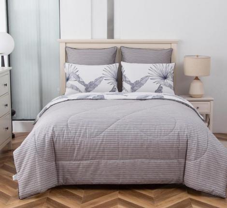 Постельное белье с одеялом "Sofi de Marko" Ришелье №42 Сатин, 1,5 спальный