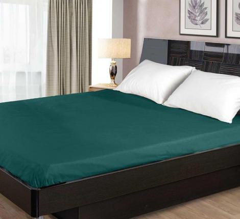 Простыня на резинке "Primavelle" Сатин 160х200, Бирюзовый