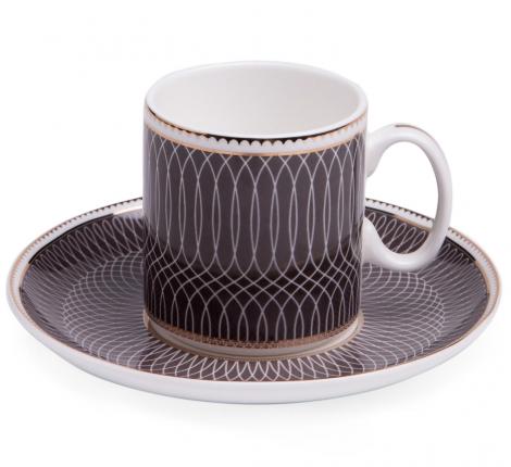 Кофейный набор "INFINITY" на 4 персоны, 8 предметов (120 мл)
