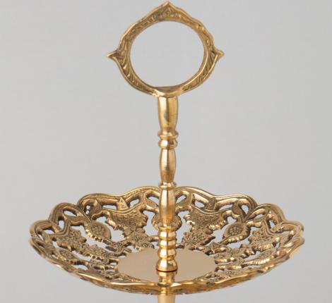 Фруктовница 2-х ярусная "LEFARD" диаметр 11/16 см