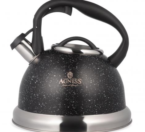 Чайник со свистком "AGNESS" 937-034, 3,1 л