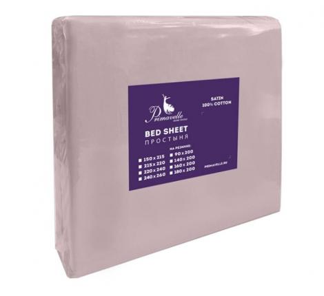 Простыня "Primavelle" Сатин 220х240, Сухая роза