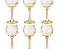 Набор рюмок 6 штук "LINE GOLD", 65 мл