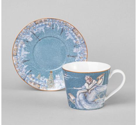 Чайная пара "СНЕЖНАЯ КОРОЛЕВА" 590-625, 300 мл