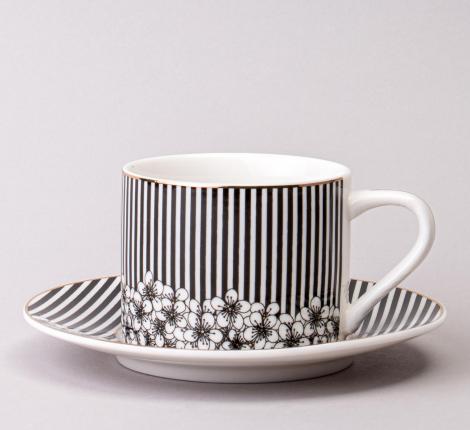 Чайный набор "TOP STYLE" 165-614 на 2 персоны, 4 предмета (250 мл)