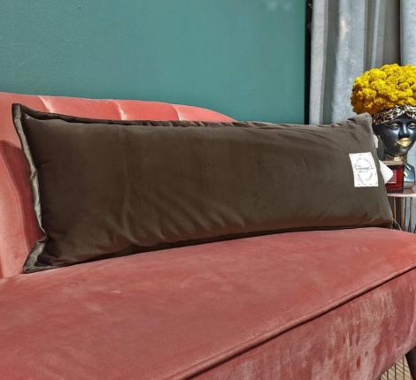 Подушка декоративная "Sofi de Marko" Джереми (шоколад), 32х90