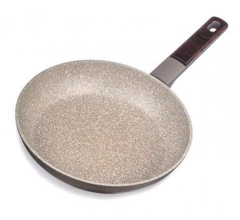 Сковорода "AGNESS" 902-111 с антипригарным покрытием PFLUON MARBLE, диаметр 24 см