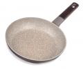 Сковорода "AGNESS" 902-111 с антипригарным покрытием PFLUON MARBLE, диаметр 24 см